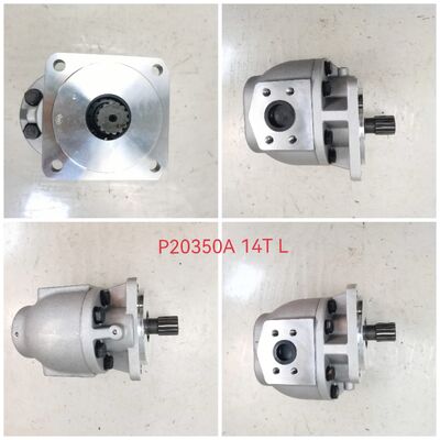 Bomba de engranajes hidráulica KEHAO de hierro fundido y aleación de aluminio para transferencia de aceite P20300A/P20300A para carretillas elevadoras, piezas de reparación de maquinaria, un año de garantía