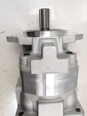 Bomba de engranajes Komatsu de 4 etapas, bomba hidráulica SAR3-71+32+32+20, materiales de hierro fundido y aleación de aluminio, bomba de alta presión, piezas hidráulicas para cargadoras, un año de garantía