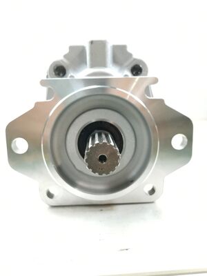 Bomba de engranajes Komatsu de 4 etapas, bomba hidráulica SAR3-71+32+32+20, materiales de hierro fundido y aleación de aluminio, bomba de alta presión, piezas hidráulicas para cargadoras, un año de garantía