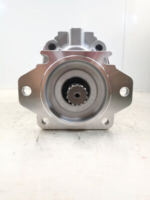 Bomba de engranajes hidráulicos Bomba Komatsu SAR3-90+90+(1)20 Motor hidráulico aleación de hierro fundido de aluminio Bomba de aceite Maquinaria pesada Fuente de energía Partes de repuesto hidráulicos Certificación