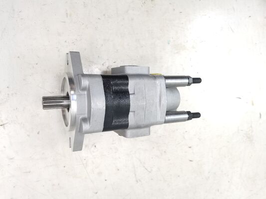 Bomba de engranajes KEHAO de hierro fundido y aleación de aluminio para transferencia de aceite hidráulico SDYA1-F27+F16-A1TΦ para carretillas elevadoras, maquinaria, piezas de reparación, certificación OEM ODM