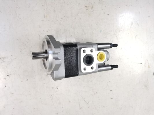 Bomba de engranajes KEHAO de hierro fundido y aleación de aluminio para transferencia de aceite hidráulico SDYA1-F27+F16-A1TΦ para carretillas elevadoras, maquinaria, piezas de reparación, certificación OEM ODM