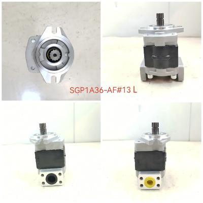 Bomba de engranajes hidráulicos SGP1A36-AF/SGP1A-23/SGP1-25/SGP1-27/SGP1-30/SGP1-32 aleación de hierro fundido y aluminio Bomba de aceite industrial Reparación de maquinaria pesada Partes hidráulicas