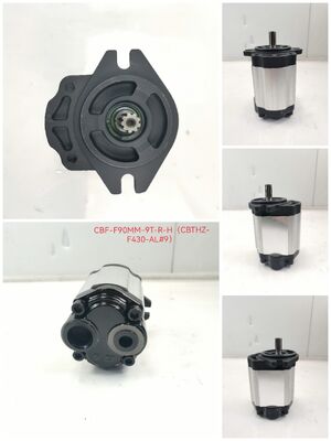 Excavators Hydraulic Gear Pump CBTHZ-F430-ALΦ with 9 Teeth Shaft Cast Iron and Aluminum alloy Oil Transfer Pump for Machinery One Year Warranty OEM ODM