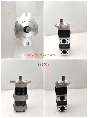 For Excavators Gear Pump Hydraulic Pump Double Pump CBHZLA-F36+F25-A2F1Φ13L Cast Iron and Aluminum alloy Oil Transfer Pump Hydraulic Parts One Year Warranty
