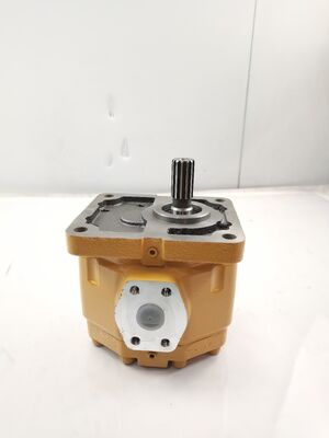 Bomba de engranajes hidráulica para bulldozer Shantui, bomba simple CBJ70-E32 L, materiales de hierro fundido y aleación de aluminio, suministro de fábrica de piezas hidráulicas, garantía de un año