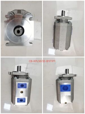 Customizable Zoomline Gear Pump for Excavator Hydraulic Double Pump CB-KPL50+32-B1F1P1 Flat Key Cast Iron and Aluminum alloy Materials Hydraulic Parts OEM ODM