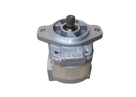 La bomba de engranaje de aluminio hidráulica 705-11-34100 para el cargador acarrea color plata
