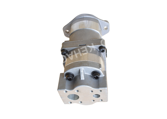 Pompa hydráulica doble de KOMATSU para el ODM del OEM del cargador 705-51-21000 del tractor