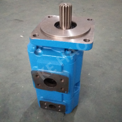 JHP doblan la bomba de engranaje original compacta azul de la tira de la cubierta del cuadrado de la bomba para dirigir la maquinaria y el vehículo