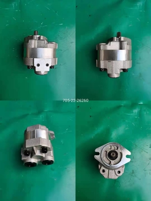 705-22-26260 niveladoras D41E D41P de las piezas de KOMATSU de la asamblea de la bomba